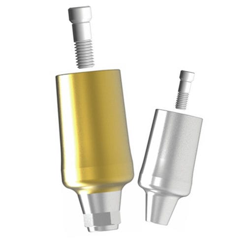 Titanium implant abutment - Sub. Milling  - Cowellmedi - internal hexagon / straight / screw