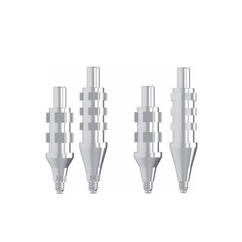 Titanium transfer abutment - Sub. Pick-up  - Cowellmedi - internal hexagon / straight / submerged