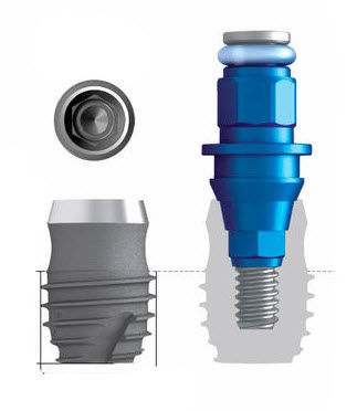 Titanium dental implant - INNO SLA-SH  - Cowellmedi - conical / internal hexagon / anatomical