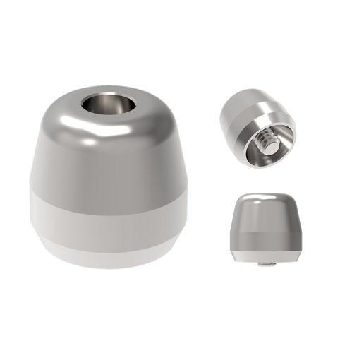 Titanium healing abutment - Sub. Lock  - Cowellmedi - internal hexagon / conical / anatomical