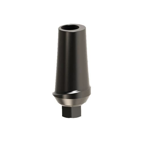 Titanium implant abutment - SAT series - Dentin Implants Technologies LTD - internal hexagon / anatomical / straight