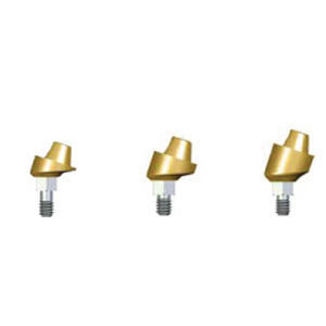 Internal implant abutment - AMU-1801-M  - Dentin Implants Technologies LTD - angled / multi-unit angled