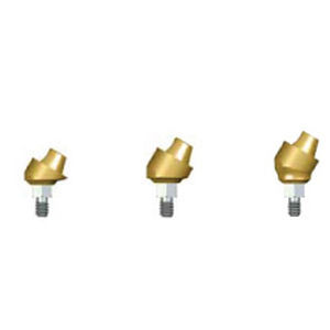 Internal implant abutment - AMU-3001-M  - Dentin Implants Technologies LTD - angled / multi-unit angled