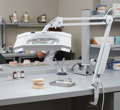 Lighting lamp - FOCUS  - ECLAIRE SRL - medical / LED / table