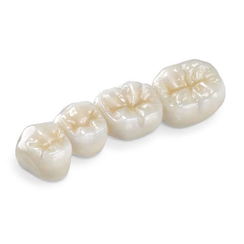 Zirconia dental material - BruxZir® - Glidewell Europe - for dental restorations