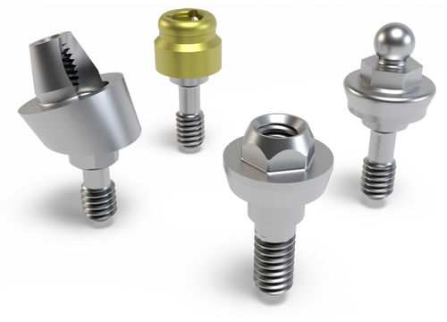 Titanium implant abutment - EVL® - Global D - external / straight / angled
