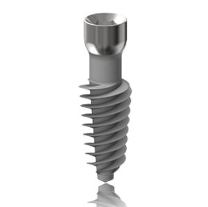 Conical dental implant - Cortical series - Noris Medical Ltd. - titanium / internal hexagon / cortical