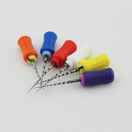 Rotary dental file - SCF Super - SOCO Precision Instrument Co., Ltd. - for root canal treatment / NiTi