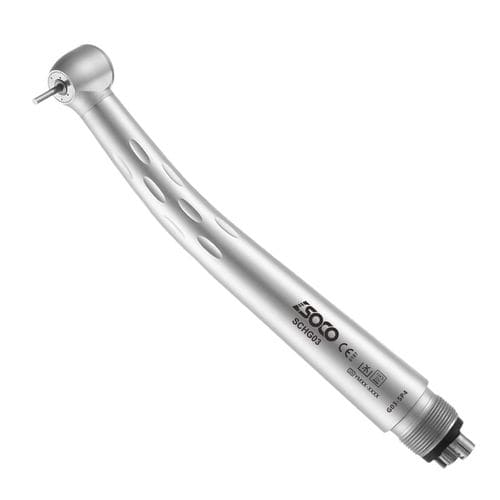 Dental turbine - G18 series - SOCO Precision Instrument Co., Ltd. - air / push-button / autoclavable