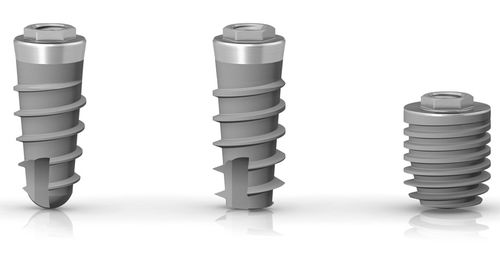 Conical dental implant - SYRA - Sweden & Martina - titanium / external hexagon
