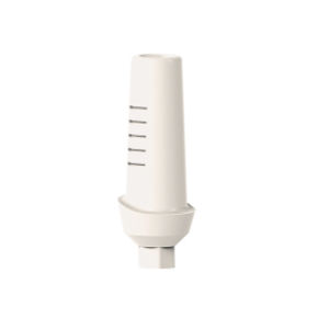 PEEK implant abutment - 7200011 - TAV Dental Ltd. - internal hexagon / straight / temporary