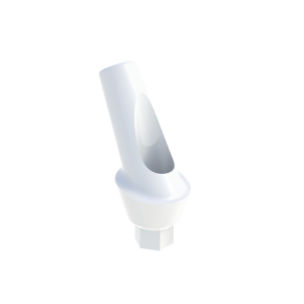 Zirconia implant abutment - 7200027 - TAV Dental Ltd. - internal hexagon / angled