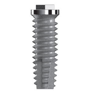 Cylindrical dental implant - Ziveco Group - titanium / external hexagon