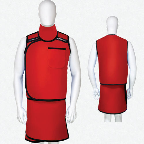 Front protection X-ray protective apron - SVS - Barrier Technologies - rear protection / 0.50 mm / 0.25 mm