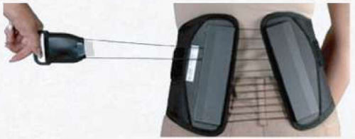 Lumbar support belt - Barrier Technologies - adult / rigid / L