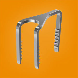 Interphalangeal foot joint arthrodesis bone staple - Speed Triad™ - BME - BioMedical Enterprises - metatarsophalangeal joint / non-absorbable