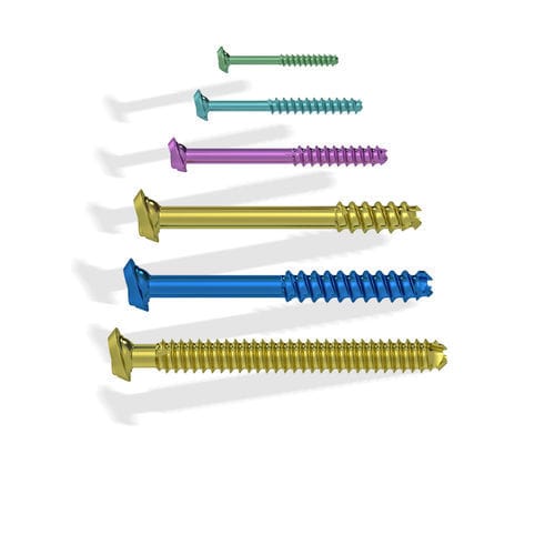 General purpose compression bone screw - Rondo - Citieffe - cannulated / metallic