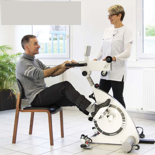 Arm and leg pedal exerciser - Kinevia Duo - Kinetec - seated