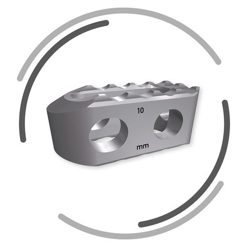 Lumbar interbody fusion cage - TETRIS - Signus Medical - posterior / titanium