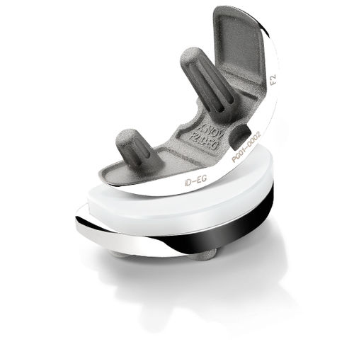 Unicondylar knee prosthesis - KAPS® - X-NOV Medical Technology - fixed-bearing / cemented or non-cemented