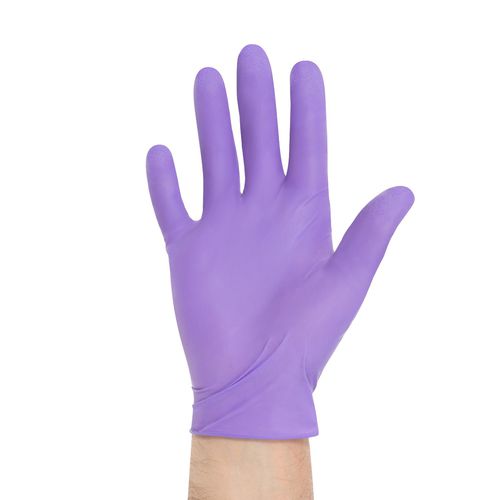 Nitrile gloves - 55081 - Owens & Minor - medical / L / M