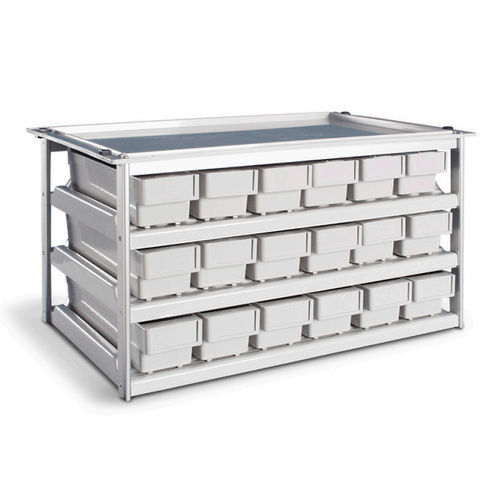 Modular shelving unit - 4180031 - ScanModul®