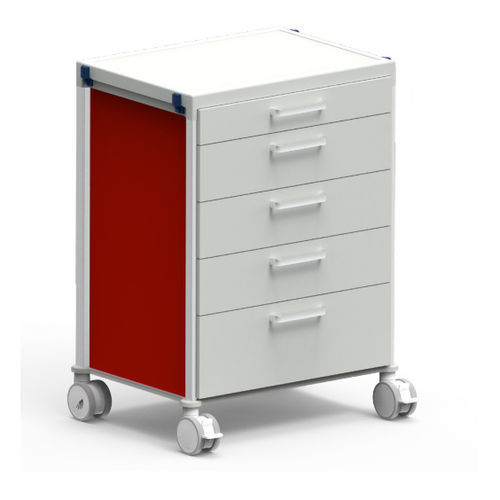 Hospital cart - BM075 - ScanModul® - 5-drawer