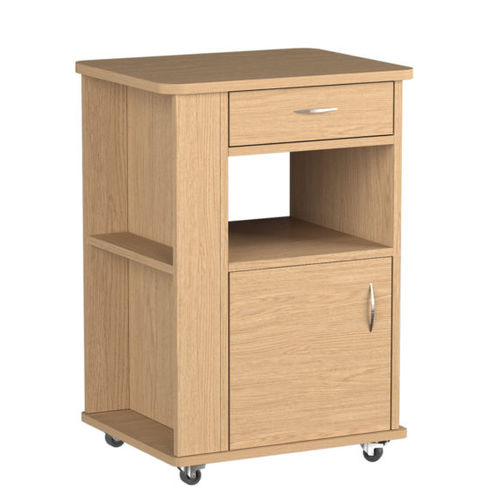 Bedside on casters VIRGO RehaBed with drawers