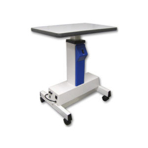 Electric ophthalmic instrument table - MOT-X55 - HAI Laboratories - height-adjustable / on casters