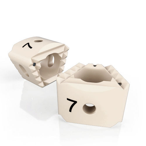 Cervical interbody fusion cage - 10 series - South America Implants - anterior / PEEK