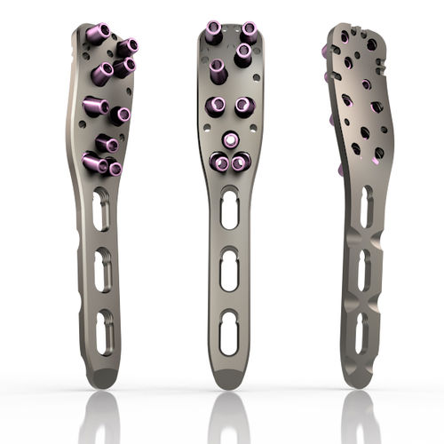 Humerus compression plate - 27 series - South America Implants - proximal / locking / metallic