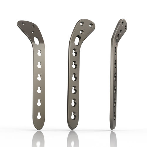 Tibia compression plate - 2720-004 - South America Implants - proximal / locking / metallic