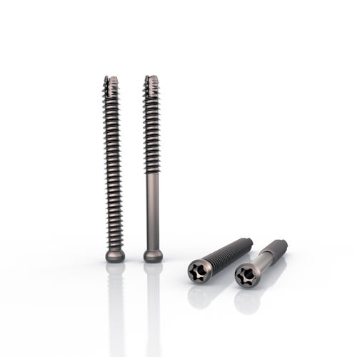 General purpose compression bone screw - 09 series - South America Implants - cannulated / metallic / cortical