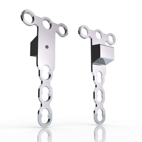 Femur osteotomy plate - 072 series - South America Implants - locking / metallic