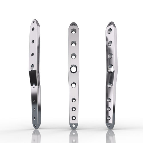 Wrist arthrodesis plate 277 series South America Implants locking / metallic