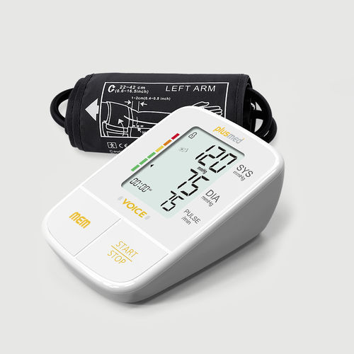 Automatic blood pressure monitor - VOICE - Trimpeks Healthcare - with speaking mode / with adult cuff / 2x150