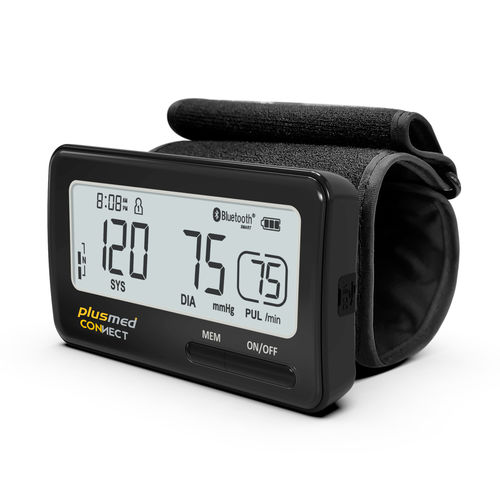 Automatic blood pressure monitor - CONNECT - Trimpeks Healthcare - with built-in cuff / Bluetooth / with rechargeable battery