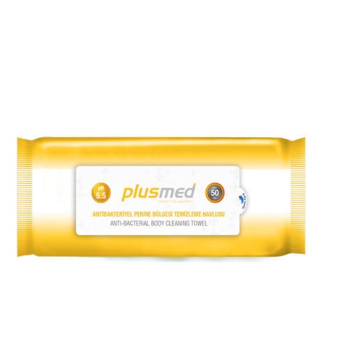 Body hygiene cleansing wipes - Trimpeks Healthcare - pack of 50
