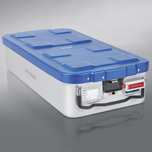 Instrument sterilization container - Safe  - Aygun Surgical Instruments - with filter / aluminium / anodized aluminum