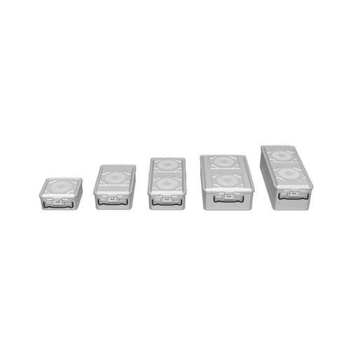 Instrument sterilization container - Standard  - Aygun Surgical Instruments - with filter / aluminium / perforated