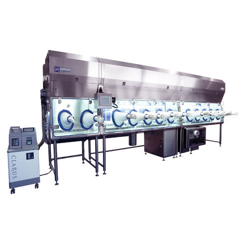 Aseptic isolator - Extract Technology - for cellular therapy / ISO class 5 / floor-standing