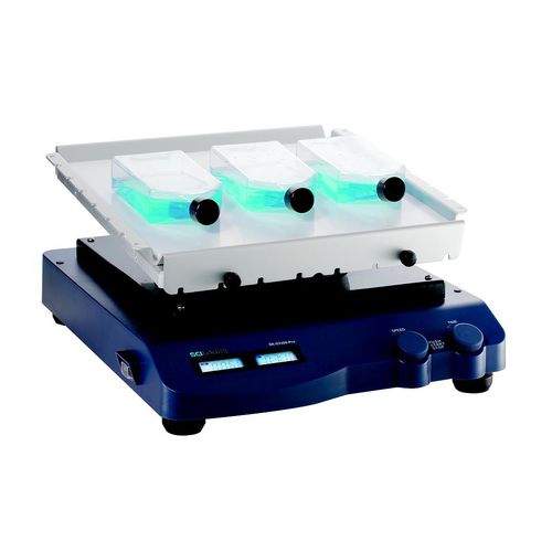 Tilting laboratory shaker - SK-D3309-Pro  - SCILOGEX - 3D / digital / analog