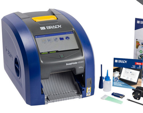 Thermal transfer printer - I5300-C-UK - Brady EMEA - direct thermal / label / desktop