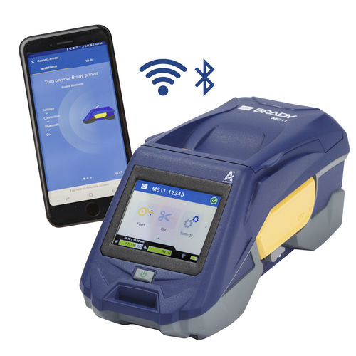 Thermal transfer printer - M611-UK-BT-W - Brady EMEA - label / multipurpose / wireless