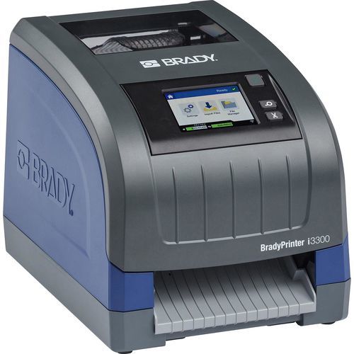 Thermal transfer printer - I3300-300-C-UK - Brady EMEA - for labels / barcode label / with touch screen