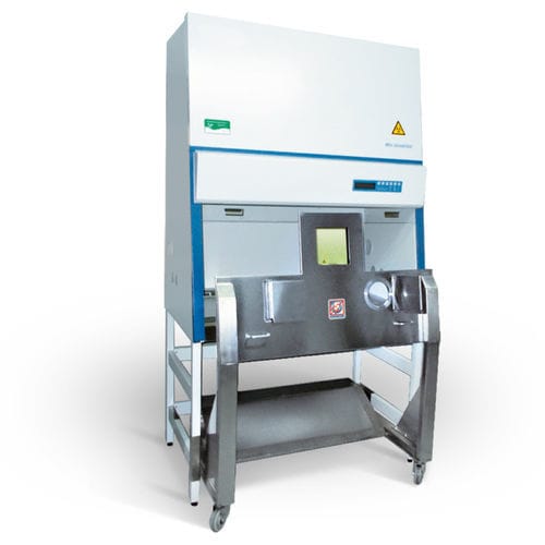 Laboratory fume hood - FHB-10  - Comecer - for nuclear medicine / for biological hazards / floor-standing