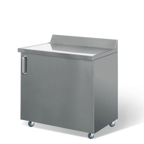 Stainless steel laboratory bench - MOK-101 - Comecer - shielded