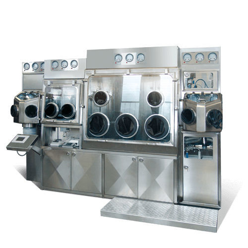 Class III isolator - Mini Plant - Comecer - synthesis / for weighing area / negative pressure