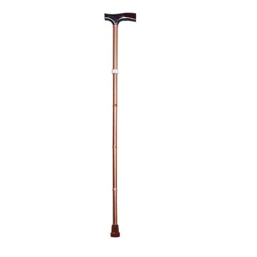 T-handle walking stick - BES-WA10 - Besco Medical - height-adjustable