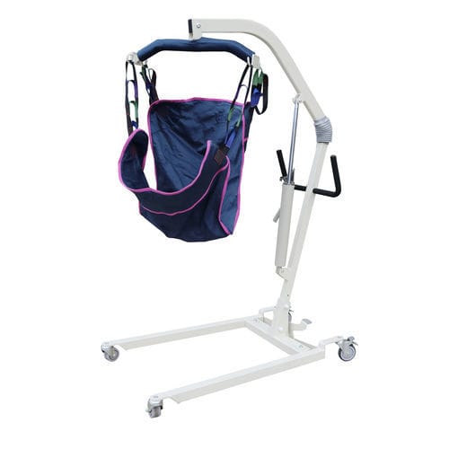 Hydraulic patient lift - ML-11 - Besco Medical - on casters / emergency